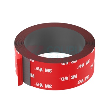 3M 磁吸强力背胶加厚软磁条耐高温 宽50mm*3m长*(1.8mm厚) 高磁可对吸