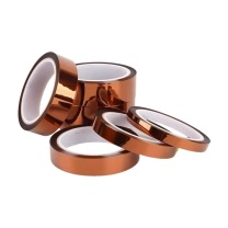 3M 高温胶带 1218 4.2mm*33m (琥珀茶色) 经典PI金茶色,半透光