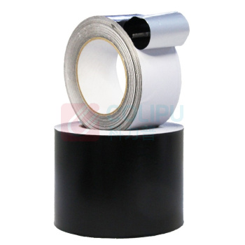 玉梁成 黑色铝箔胶带 耐高温锡箔纸 48mm*45m 
