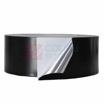 玉梁成 黑色铝箔胶带 耐高温锡箔纸 48mm*45m 
