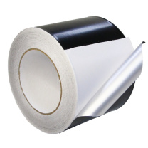 玉梁成 黑色铝箔胶带 耐高温锡箔纸 68mm*45m 