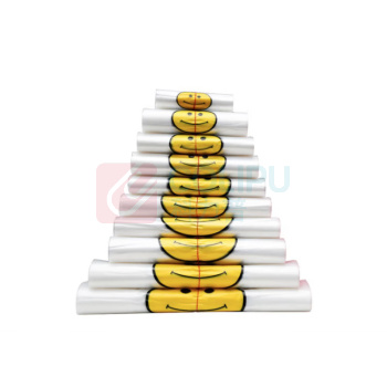 登比 5丝笑脸塑料袋 100只 40*60cm