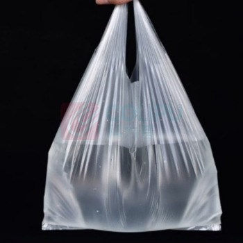 京喜 背心袋塑料包装袋 300mm*450mm 50个/把 (透明) 食品级