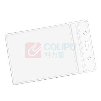 罗德力 透明证件卡套 竖款110X162毫米 100个/袋