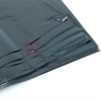 智探政物 不透光密封袋PE避光包装袋防尘防水化工原料封口袋 29*40cm(13丝) 100个/包