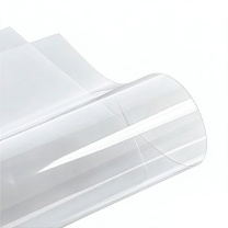 罗德力 透明PVC塑料板薄膜 长1m*宽5cm*1mm厚