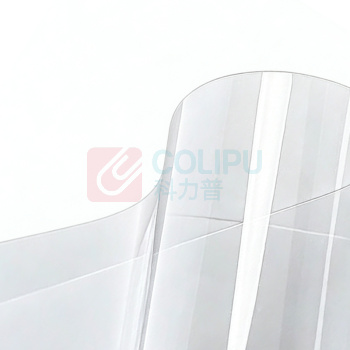 罗德力 透明PVC塑料板薄膜 长1m*宽5cm*1mm厚