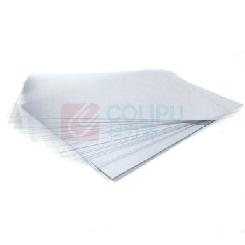 罗德力 透明PVC塑料板薄膜 长1m*宽5cm*1mm厚
