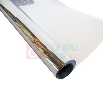 上柯 工业隔热膜保护膜门窗车窗单向透视贴膜 W1126 钻石银(60cm*5m)