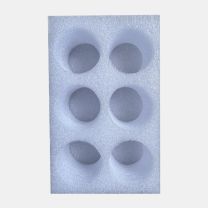 番鑫工贸 6圆孔 216mm*135mm*90mm (白色)