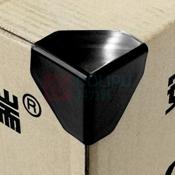 安赛瑞 塑料护角(带胶款) 2A01123 60*60*60mm (黑色) 100个装