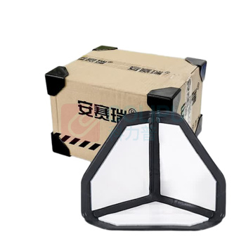 安赛瑞 塑料护角(带胶款) 2A01121 55*55*55mm (黑色) 100个装