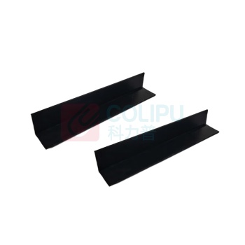 安赛瑞 包装箱L型塑料护角条 23574 PVC 20*20*1000mm 厚度3mm (黑色) 30个装