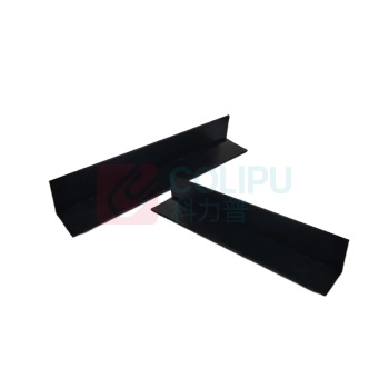 安赛瑞 包装箱L型塑料护角条 23574 PVC 20*20*1000mm 厚度3mm (黑色) 30个装