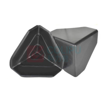 国产 纸箱包角 三面塑料护角 70*70*70*1MM 1000/箱 (黑色)