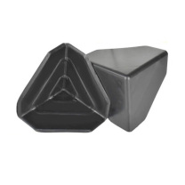 国产 纸箱包角 三面塑料护角 70*70*70*1MM 1000/箱 (黑色)