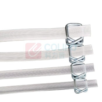 安赛瑞 纤维带专用回型打包扣 26223 铁质 宽25mm (90装)