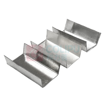 安赛瑞 铁皮带打包扣 2A01160 无纺布 尺寸:16x0.5mm 整体高约4.1cm 适用16mm(1kg)