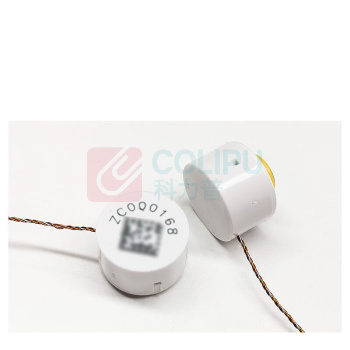 安赛瑞 定制一次性铅封 2A00790 15*11.5mm 线长约12cm定制印刷 (黄色) 100个
