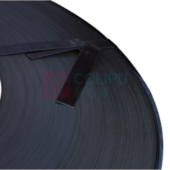 新越昌晖 烤蓝铁皮打包带 DB-21003 宽32mm长约280米 重100斤单卷装 (黑色)