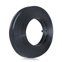 新越昌晖 烤蓝铁皮打包带 DB-21003 宽19mm长约320米 重100斤(50斤*2卷) (黑色)