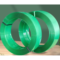 标阜 打包带 PET-A级 16×0.8mm 10KG/卷 ≥4KN (绿色) 产品纸皮包装毛重10KG左右一卷,重量公差±0.2公斤 净重9.2KG左右;缠绕膜包装,产品净重9.8KG±0.2KG