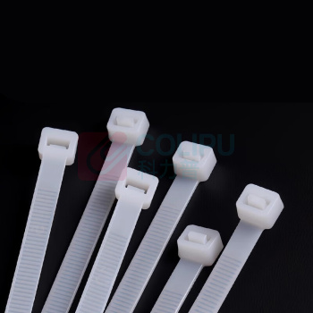 奏初 超长捆扎带 宽10mm*长2m (白色)