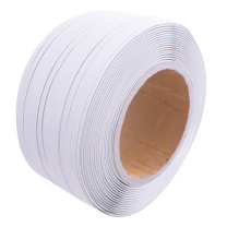 伏兴 PP半自动机用打包带 1208型 10kg FX931 12mm*0.8mm*1200m (白色) 10kg/卷