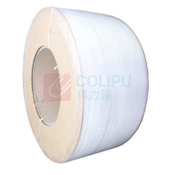 伏兴 PP半自动机用打包带 1208型 10kg FX931 12mm*0.8mm*1200m (白色) 10kg/卷