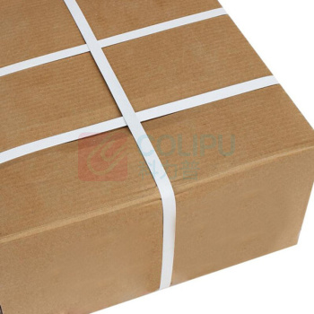 伏兴 PP半自动机用打包带 1208型 10kg FX931 12mm*0.8mm*1200m (白色) 10kg/卷