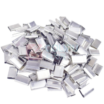 上柯 手工带用打包扣2kg A1123 PP打包带金属夹子纸箱包装带卡扣约400只