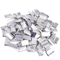 上柯 手工带用打包扣2kg A1123 PP打包带金属夹子纸箱包装带卡扣约400只
