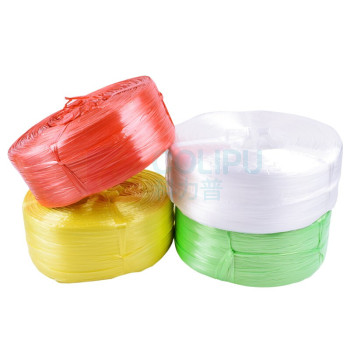 上柯 黄色大盘塑料绳pp捆扎绳塑料绳 A1161 2500g