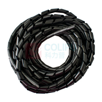 上柯 缠绕管绕线管束线管理线器集线器 C3001 绝缘包线管黑色6mm(长约16米)