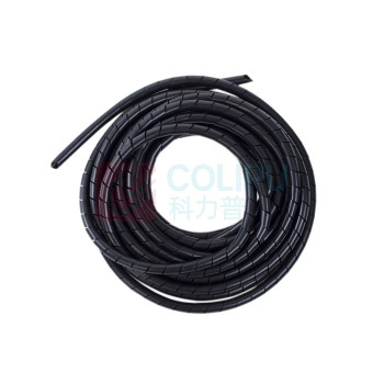 上柯 缠绕管绕线管束线管理线器集线器 C3004 绝缘包线管12mm(长约6米) (黑色)
