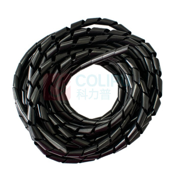 上柯 缠绕管绕线管束线管理线器集线器 C3004 绝缘包线管12mm(长约6米) (黑色)