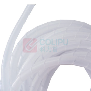 上柯 缠绕管绕线管束线管理线器集线器 C3005 绝缘包线管6mm(长约16米) (白色)