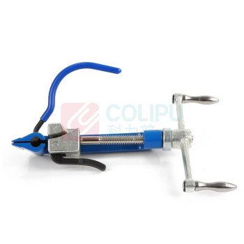 上柯 不锈钢盘带用工具钳螺杆式钢带拉紧器 C3177 适合6.419mm盘带用