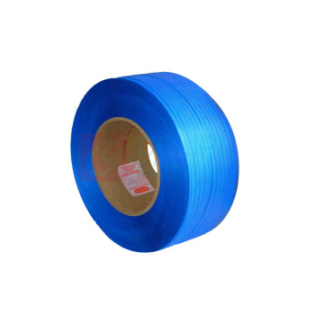 上柯 纸箱打包带PP机用打包带透明捆扎带 W1082 全自动12*0.8mm*2100米 (蓝色)