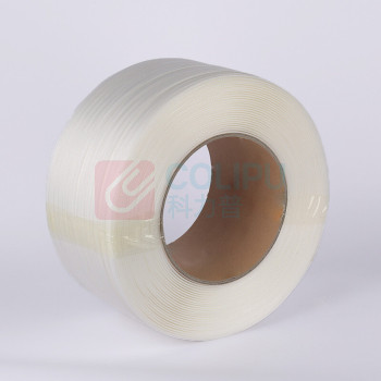 上柯 纸箱打包带PP机用打包带透明捆扎带 W1084 全自动12*0.8mm*2100米 (绿色)