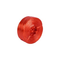 苏识 pp塑料绳子捆扎绳 HC0001 2470287 2~2.5cm 展开宽度 (红色) 2.5kg/卷