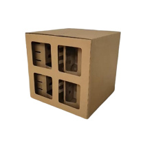 伏兴 干式迷宫过滤纸箱 500mm*500mm*500mm 材质:三层七波牛皮纸