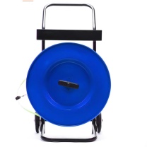 LINGS 圆盘打包带盘车塑钢打包带小推车 带盘车打包带支架 120KG 65CM