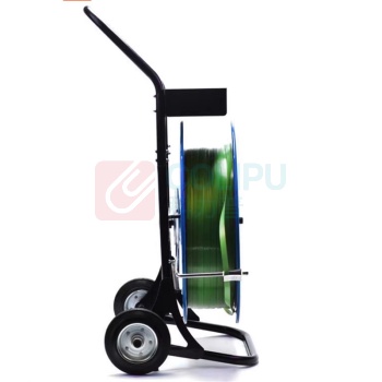 LINGS 圆盘打包带盘车塑钢打包带小推车 带盘车打包带支架 120KG 65CM