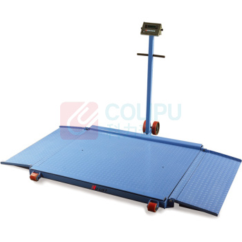 虎力 1500Kg 可移动式地磅(带可折叠斜坡) NC1500C 平台尺寸:1500X1500mm