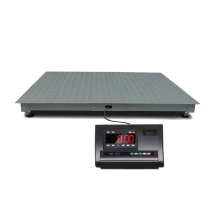 耀华 碳钢单层电子地磅 秤盘尺寸1000×1000mm  量程3000kg 精度1000g
