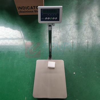 升亮 带轮电子秤 承重300千克/20g 台面60*80cm