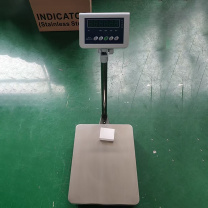 升亮 带轮电子秤 承重300千克/20g 台面60*80cm