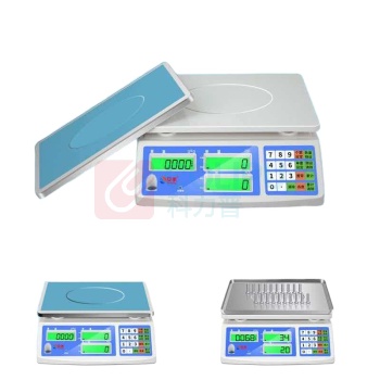 安衡 JCS系列高精度工业计重计数电子秤 ACS-6kg/0.1g 秤盘尺寸200×280mm(非三方过检产品) 1台