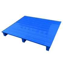 安赛瑞 钢制托盘 200242 (满铺)冷轧钢 100×100×12.5cm 两面进叉 静载:2.5T 动载:1.5T (蓝色)